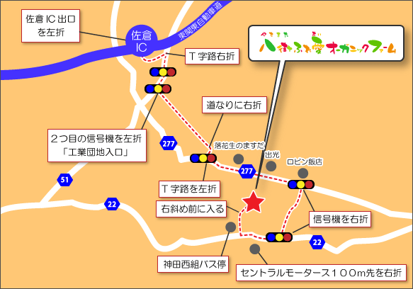 アクセスマップ